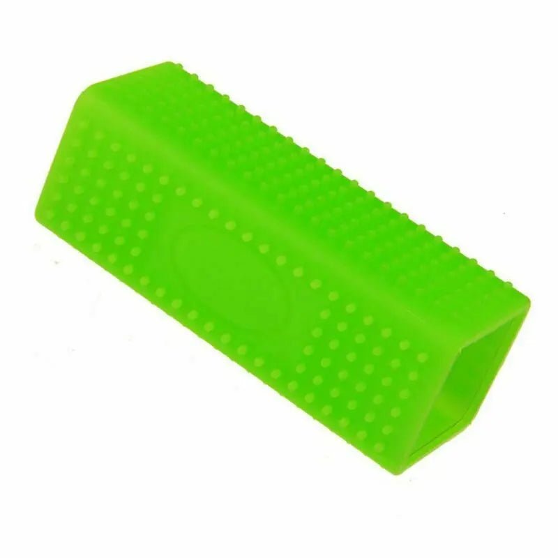 Brosse en silicone pour le nettoyage des poils d'animaux, efficace pour les poils de chat, outil de nettoyage en caoutchouc creux. - L Univers Des Felins