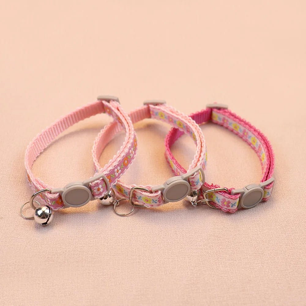 Collier pour chats tissé à la main au design vintage. - L Univers Des Felins