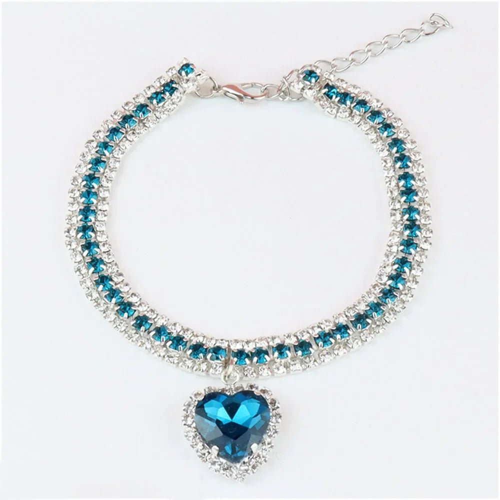 Faites briller votre chat avec ce collier en cristal de luxe - L Univers Des Felins