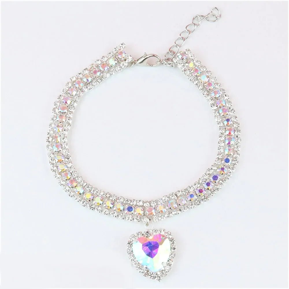 Faites briller votre chat avec ce collier en cristal de luxe - L Univers Des Felins