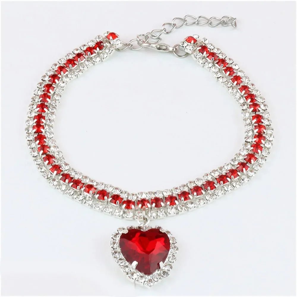 Faites briller votre chat avec ce collier en cristal de luxe - L Univers Des Felins