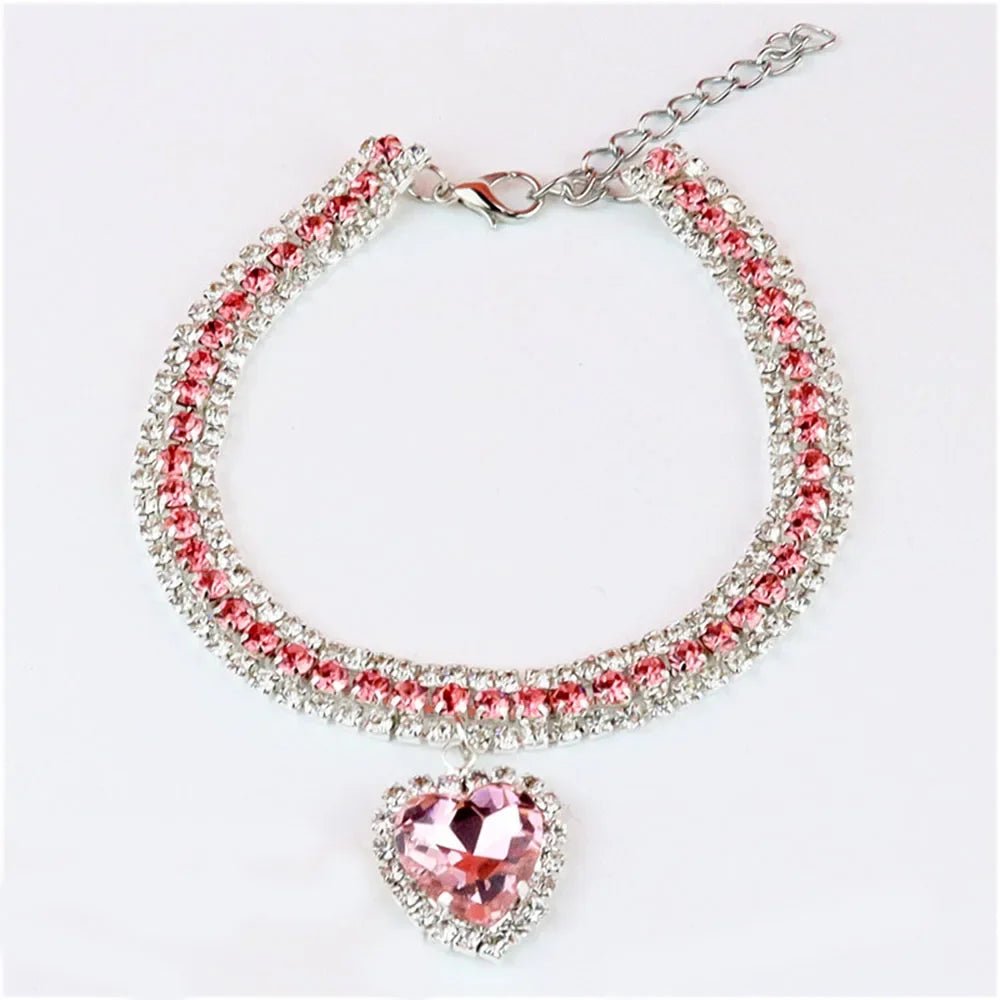 Faites briller votre chat avec ce collier en cristal de luxe - L Univers Des Felins