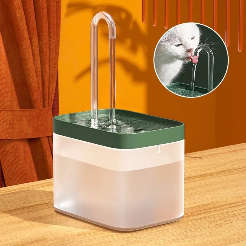 Fontaine à eau automatique pour chats de 1,5 L - L Univers Des Felins