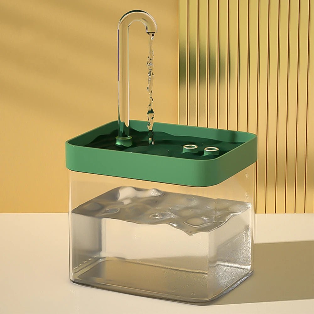 Fontaine à eau intelligente pour chat avec filtre automatique, alimentée par USB - L Univers Des Felins