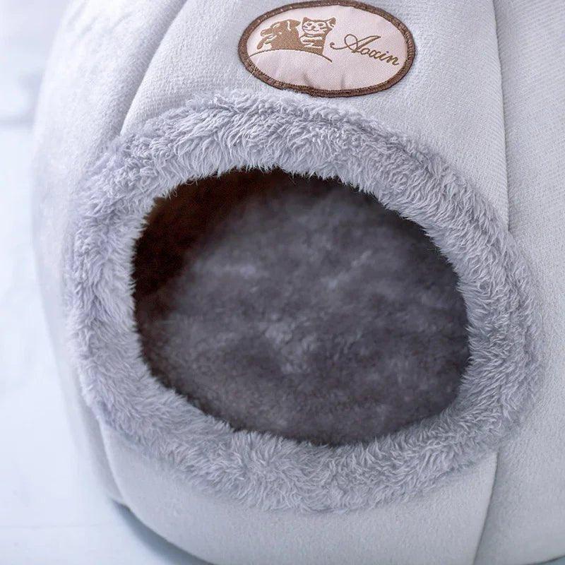 nouveau lit d hiver pour chat,confort de sommeil profond - L Univers Des Felins