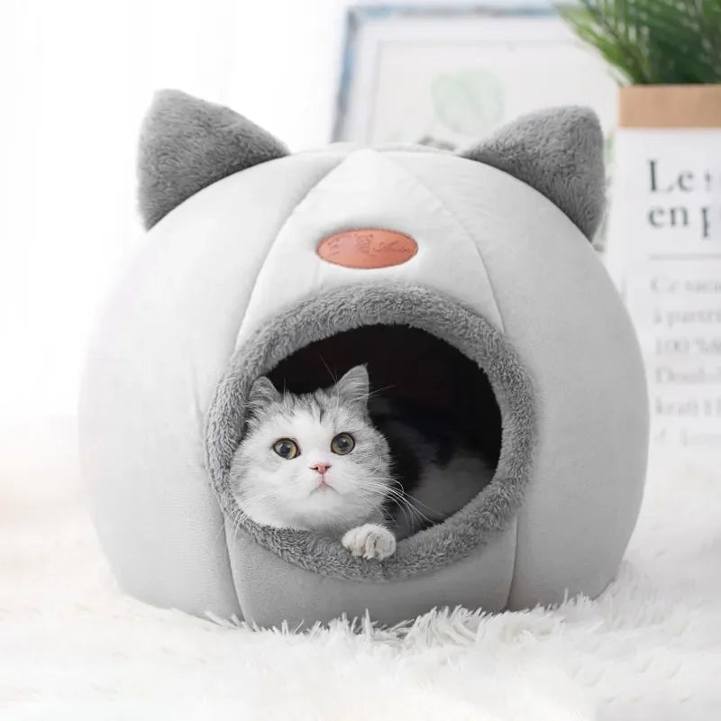 nouveau lit d hiver pour chat,confort de sommeil profond - L Univers Des Felins