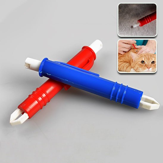 Pince anti - tiques et anti - puces pour chats pour l'épilation et le toilettage. - L Univers Des Felins