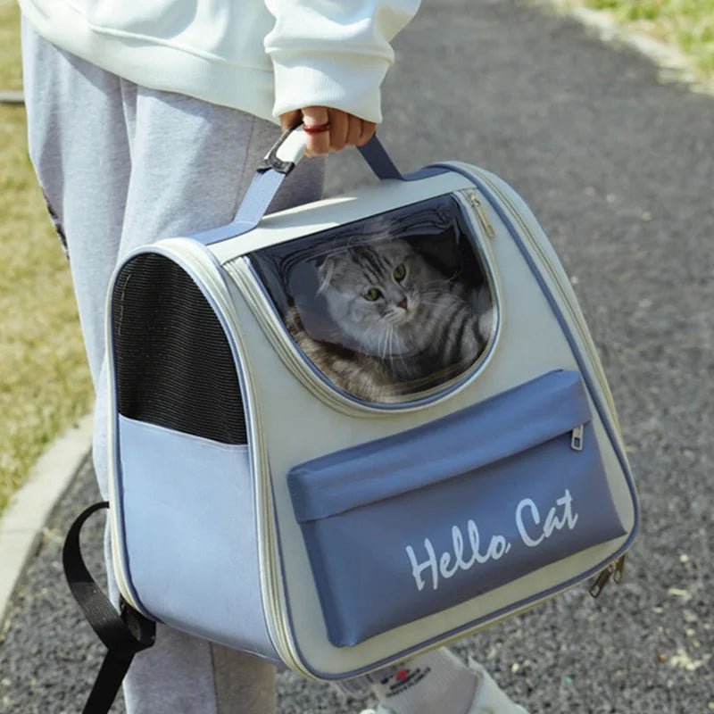 Sac à dos pour chat portable et confortable - L Univers Des Felins
