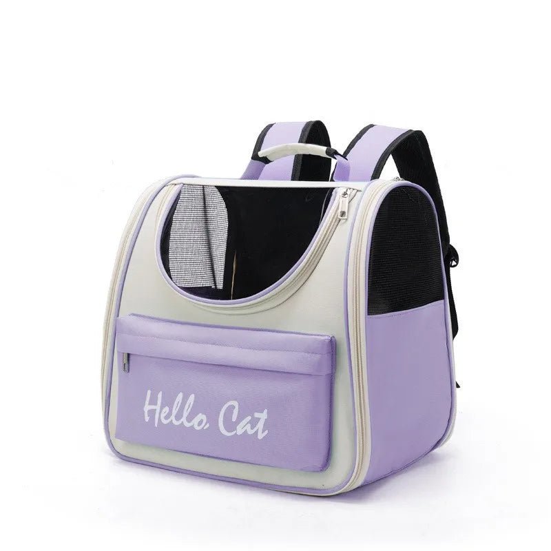 Sac à dos pour chat portable et confortable - L Univers Des Felins