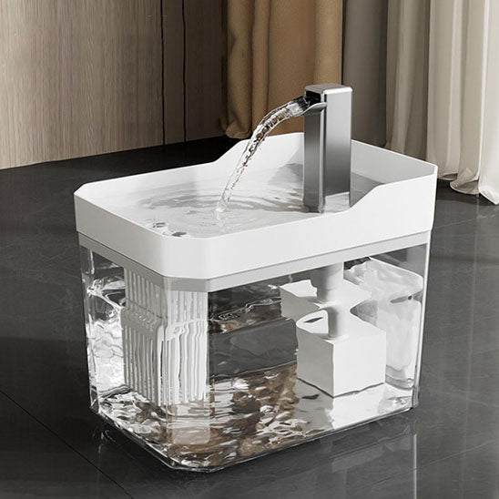 Fontaine à eau silencieuse pour chats, alimentée par USB - L Univers Des Felins