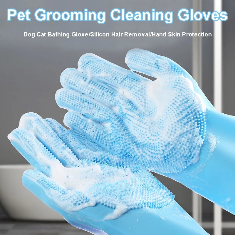 Gants de toilettage pour chat - L Univers Des Felins
