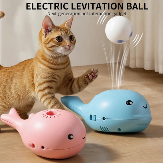 Jouet baleine électrique pour chats - L Univers Des Felins