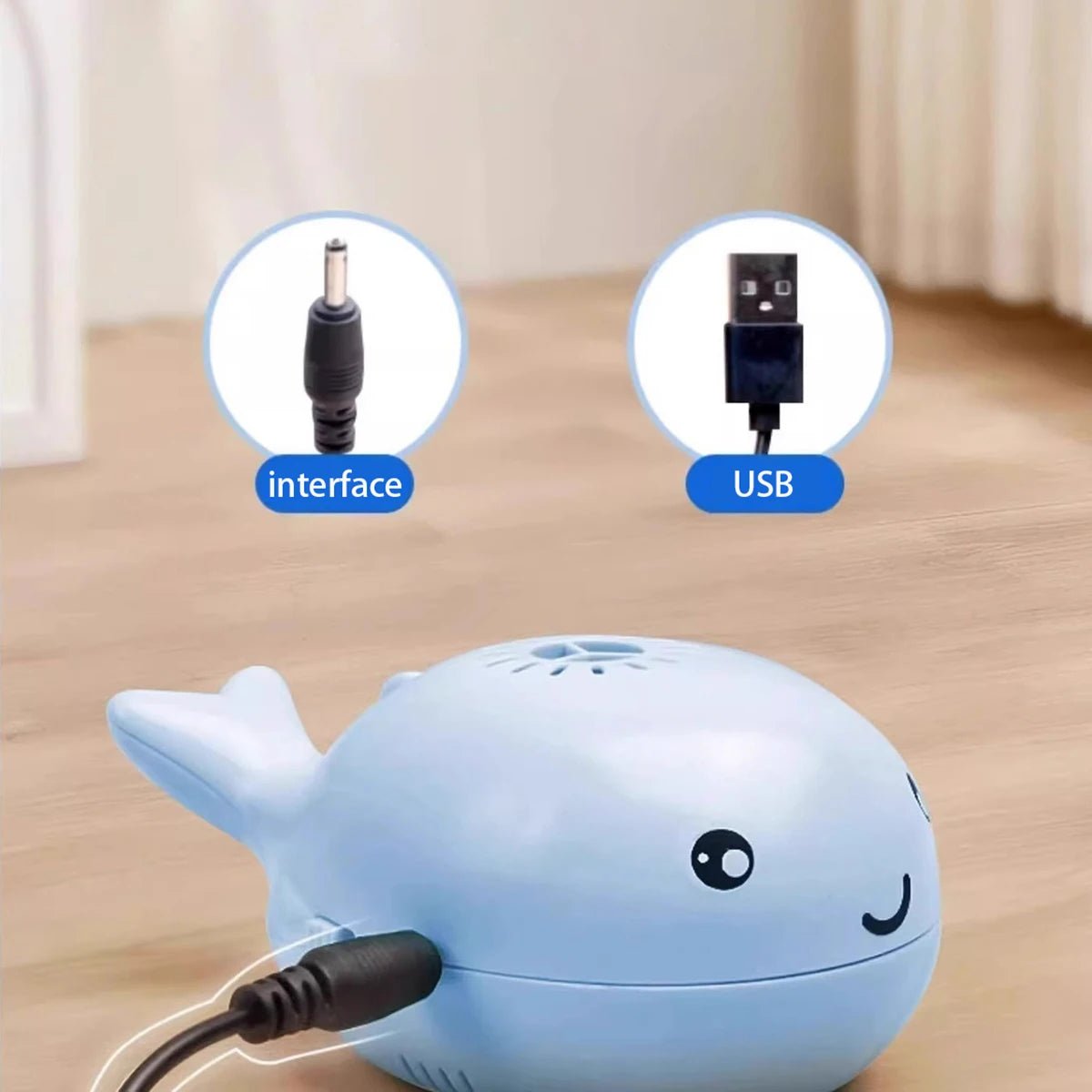Jouet baleine électrique pour chats - L Univers Des Felins