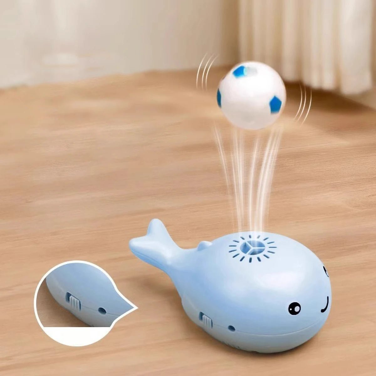 Jouet baleine électrique pour chats - L Univers Des Felins