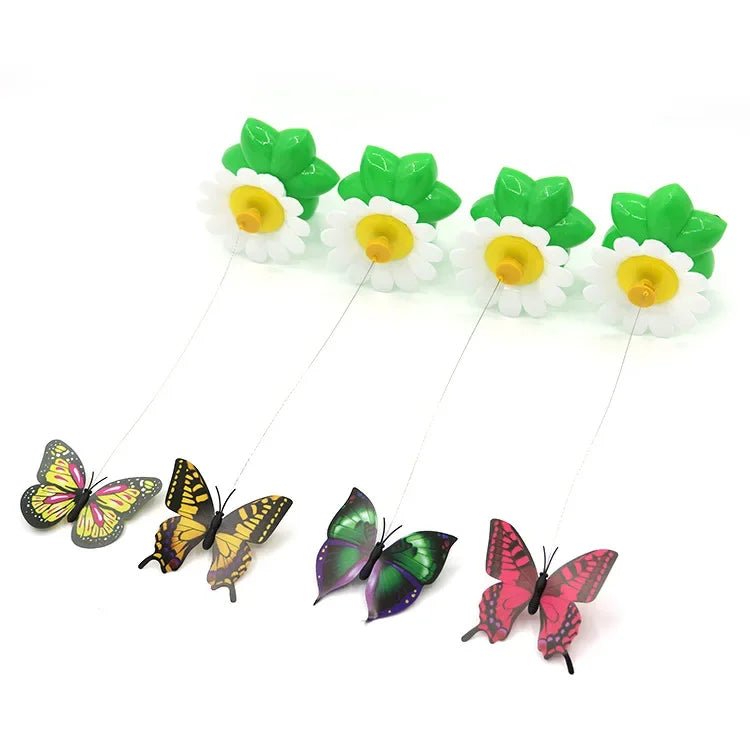Jouet papillon volant pour chats - L Univers Des Felins