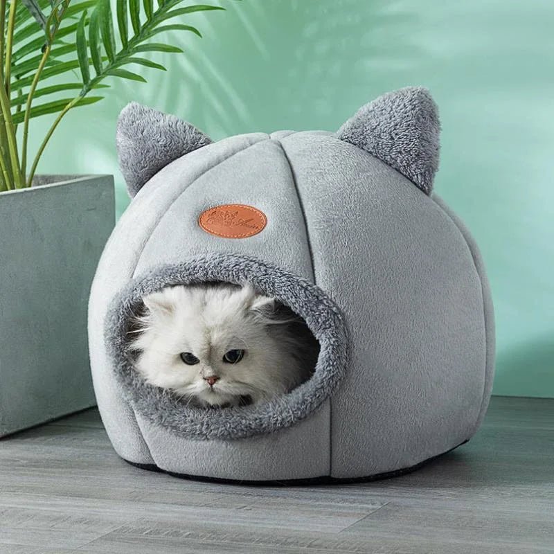 nouveau lit d hiver pour chat,confort de sommeil profond - L Univers Des Felins